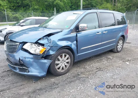2012 Chrysler Town & Country Touring-L from USA, damaged, VIN 2C4RC1CG7CR118358